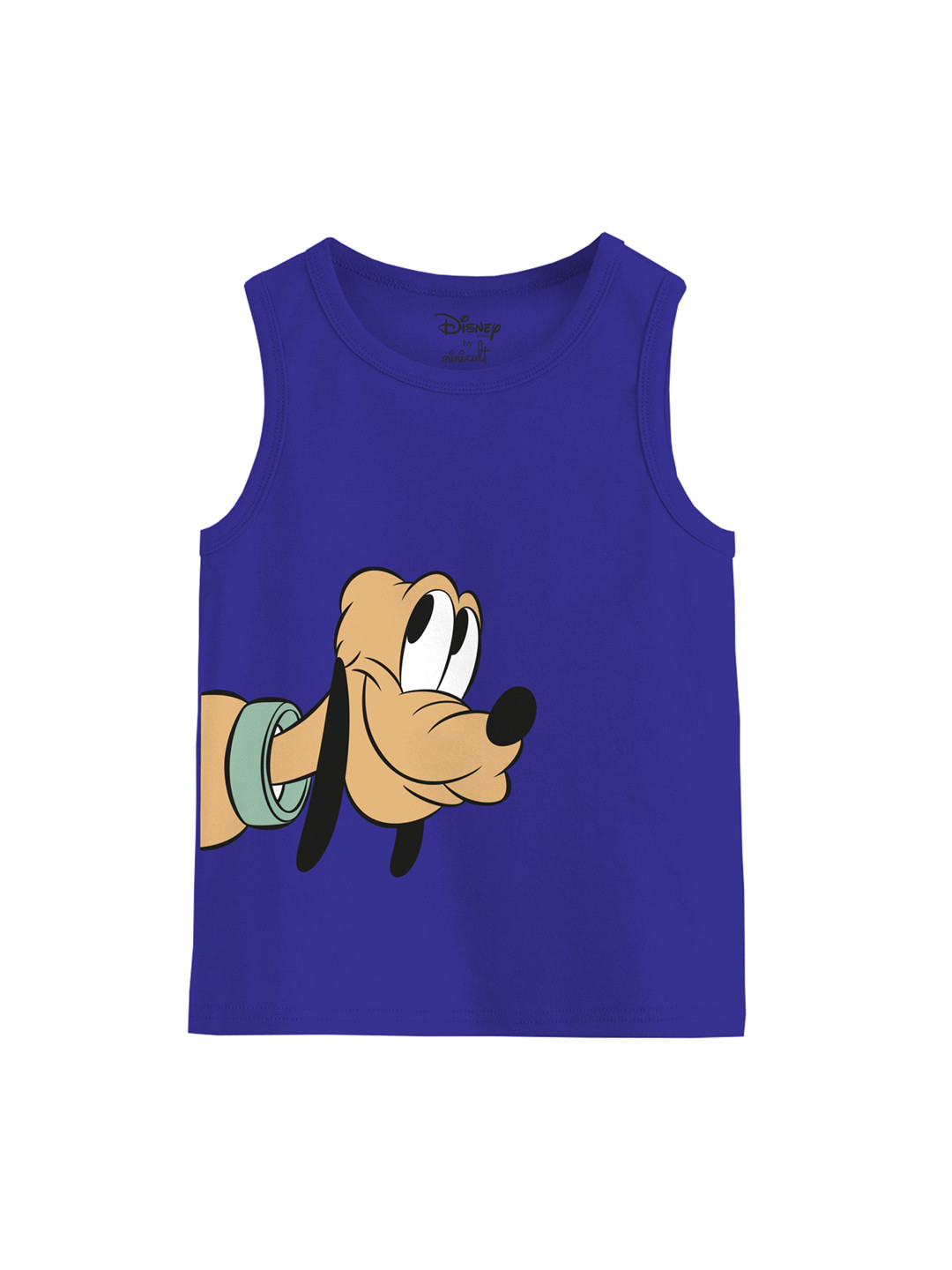 

Minicult Kids Scooby-Doo Printed Cotton Basic Innerwear Vest, Blue