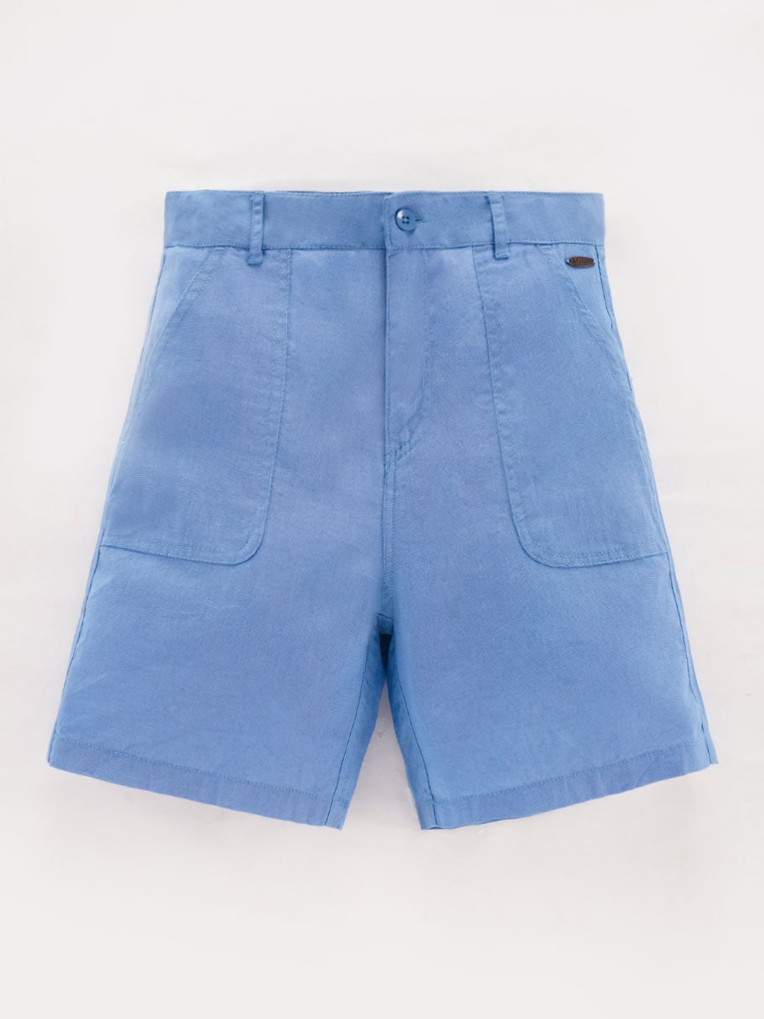 

edheads Boys Mid-Rise Casual Cotton Shorts, Blue