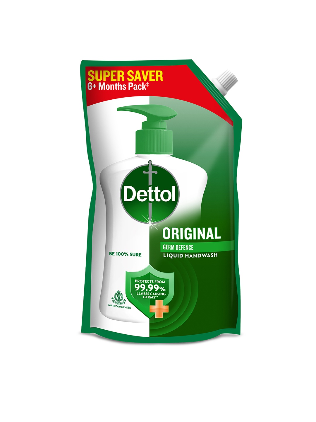 

Dettol Original Liquid Hand Wash Refill Pouch - 675ml, Green