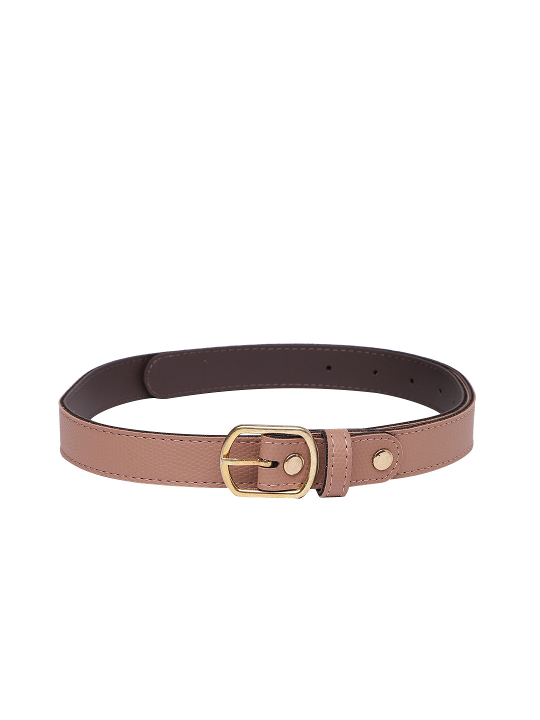 

Baggit Women Textured Belt, Nude