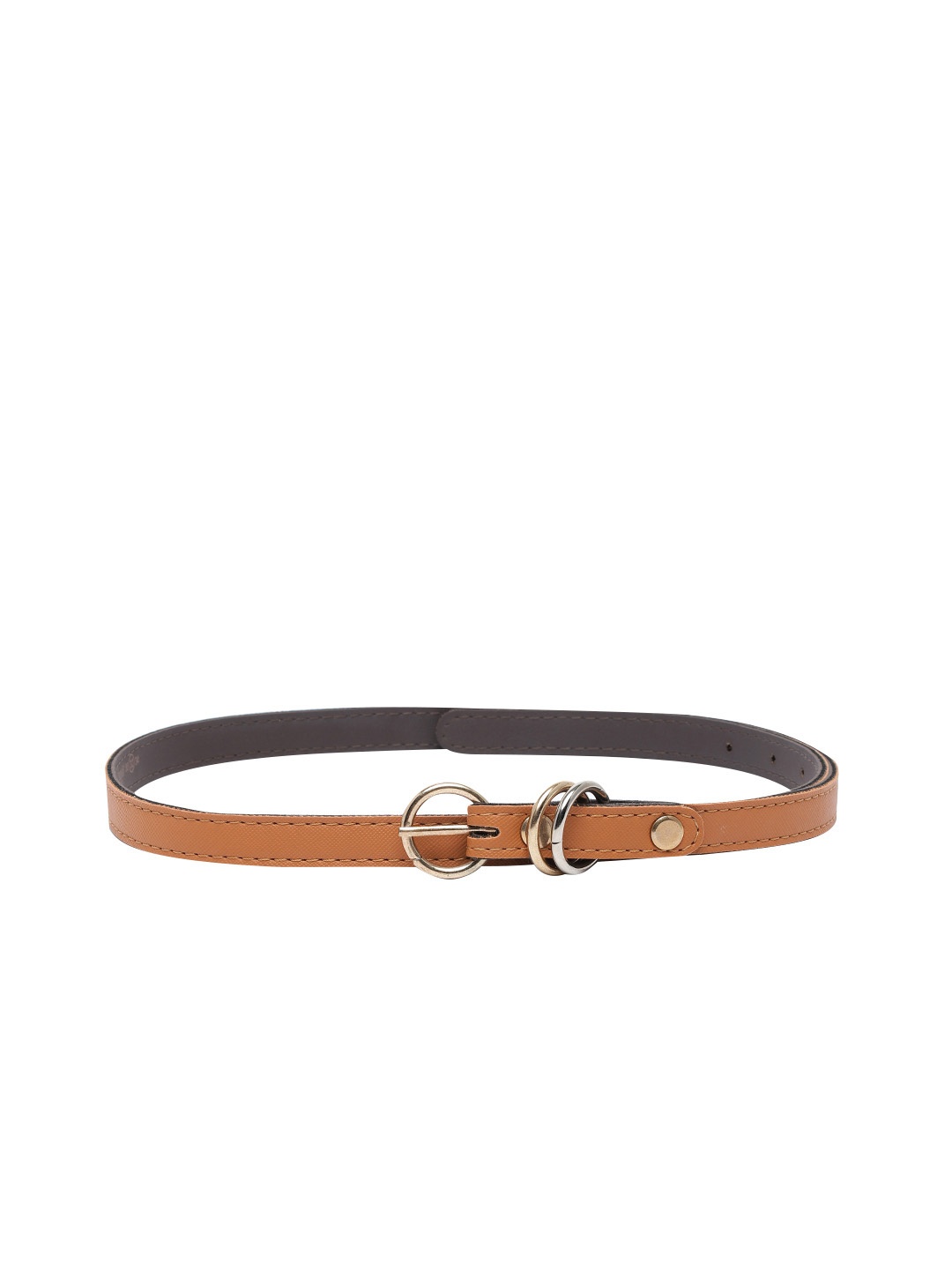 

Baggit Women Solid Slim Belt, Tan