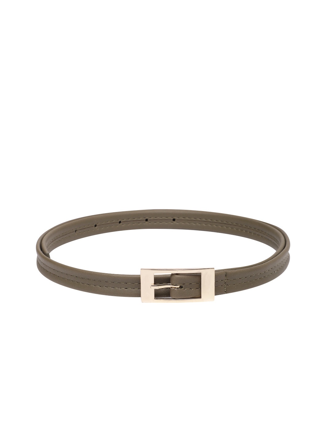 

Baggit Women Solid Slim Belt, Green
