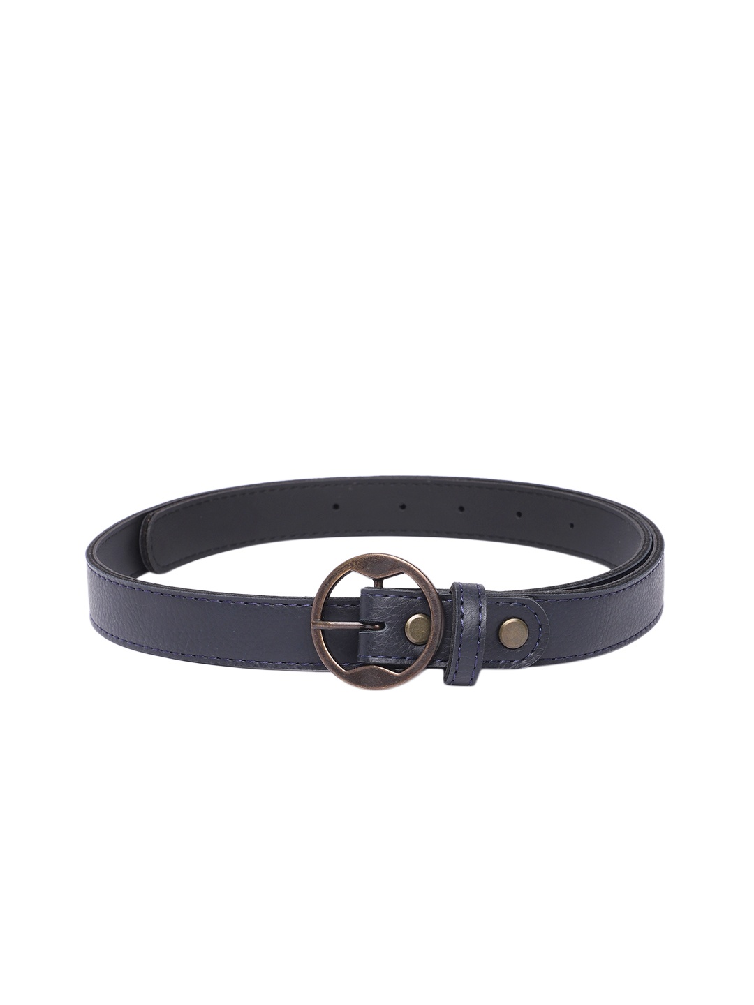 

Baggit Women Solid PU Belt, Navy blue