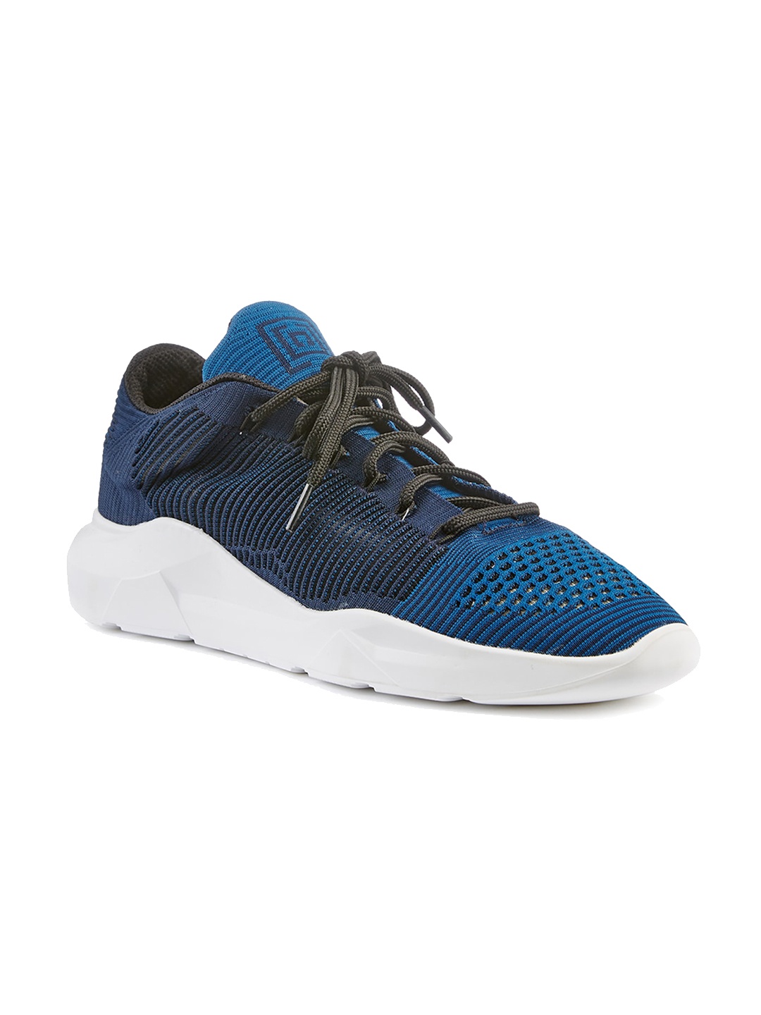 

FREESOUL FREETOP Woven Design Textile Contrast Sole Sneakers, Blue