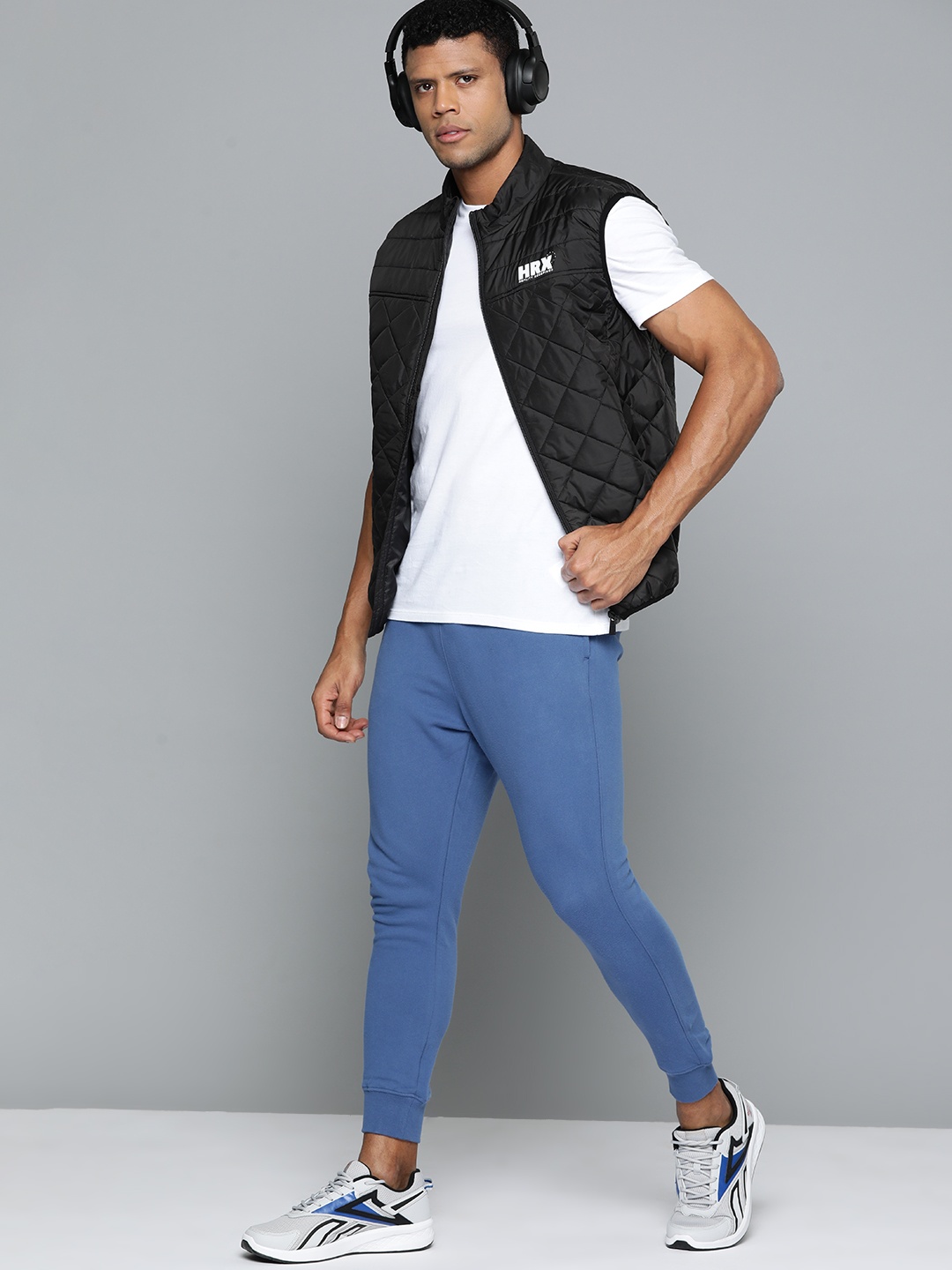 

HRX by Hrithik Roshan Quilted Lifestyle Jacket, Black