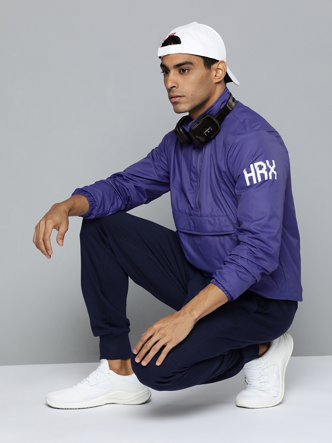 

HRX by Hrithik Roshan Tailored Lifestyle Jacket, Purple