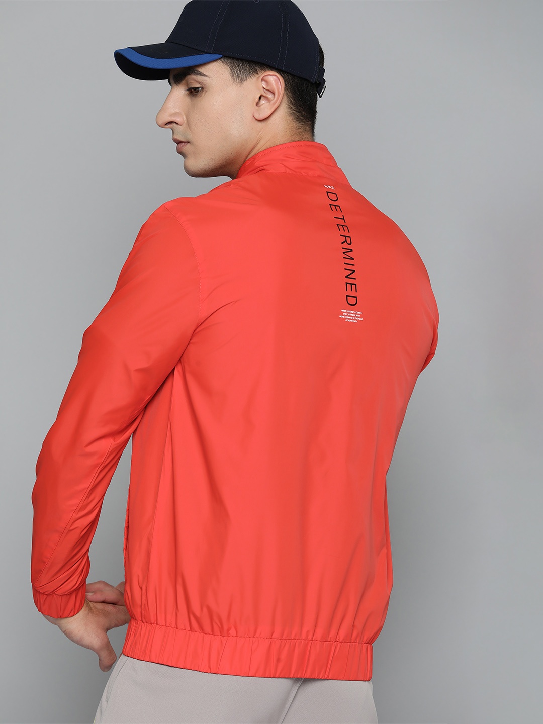 

HRX by Hrithik Roshan Rapid Dry Training Jacket, Orange