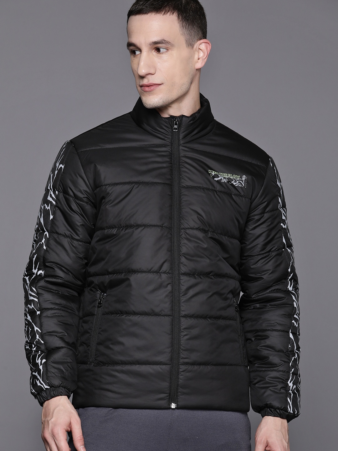 

HRX by Hrithik Roshan Lifestyle Padded Jacket, Black