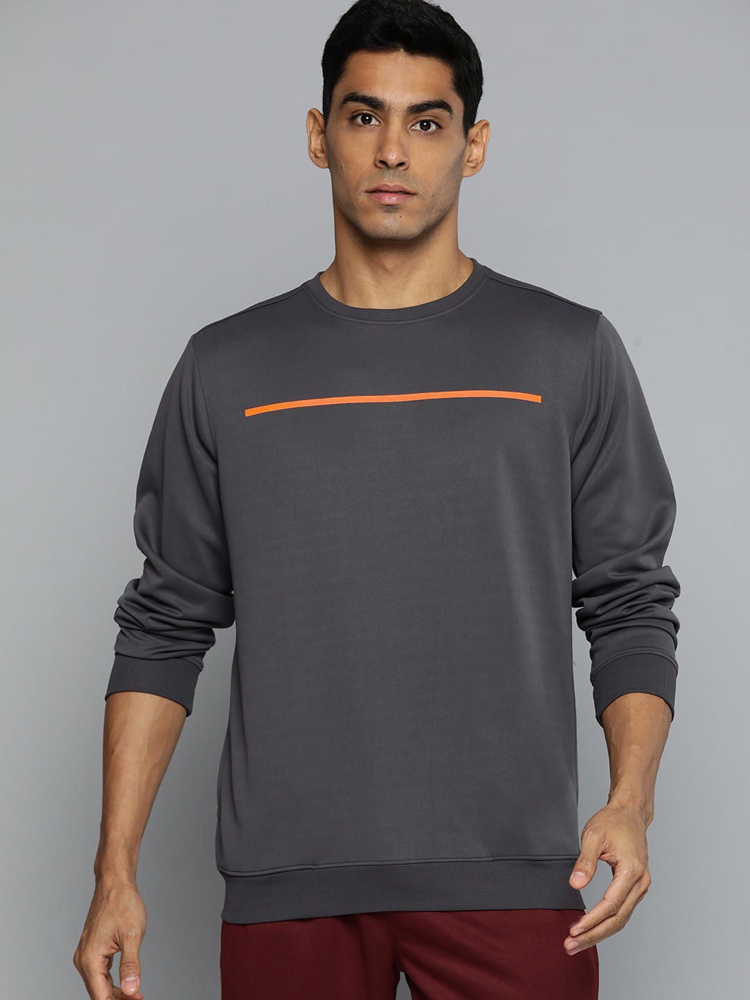 

HRX by Hrithik Roshan Rapid Dry Training Sweatshirt, Grey