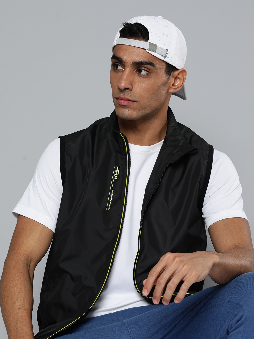 

HRX by Hrithik Roshan Lifestyle Tailored Jacket, Black