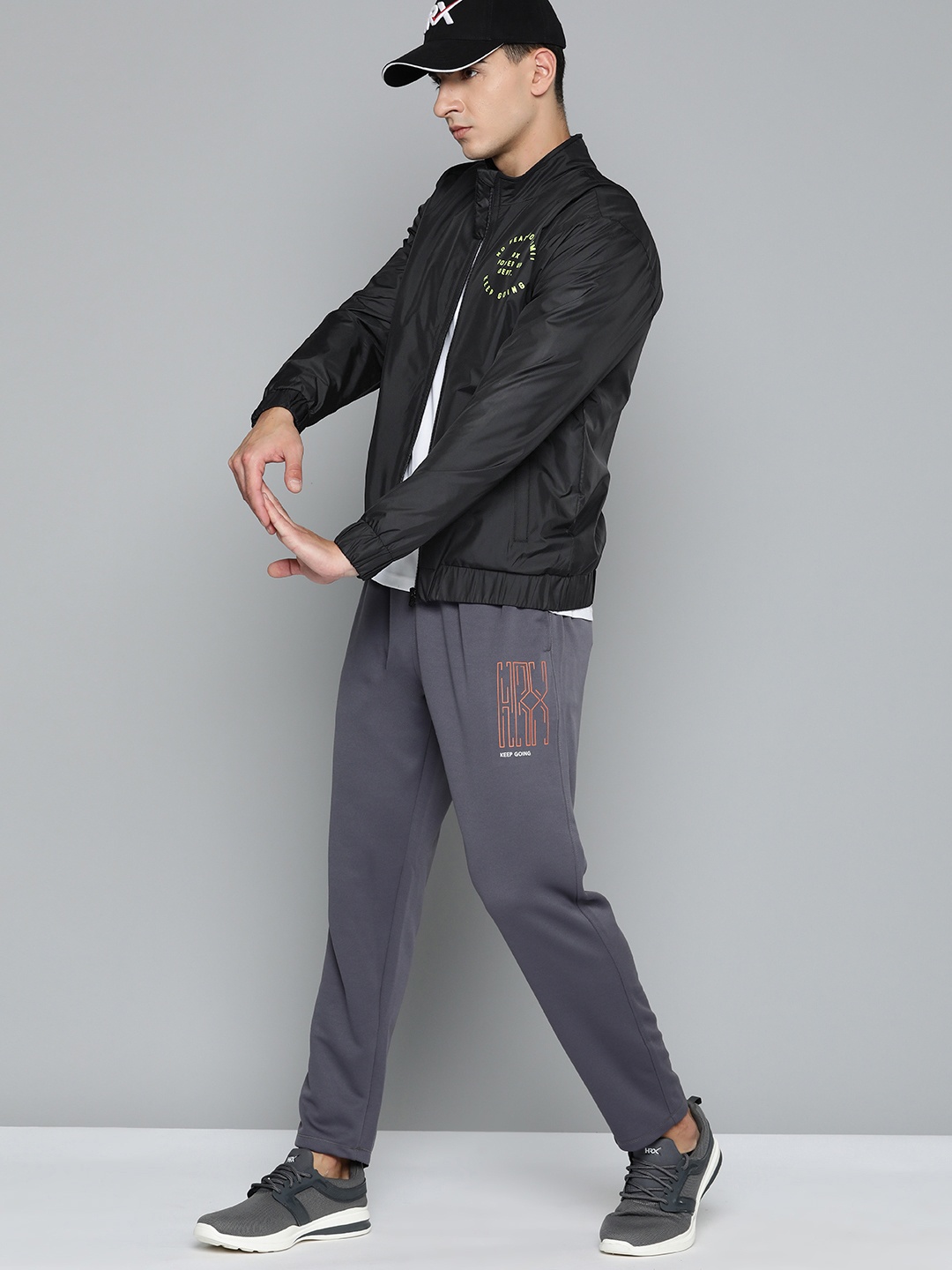 

HRX by Hrithik Roshan Rapid-Dry Training Jacket, Black