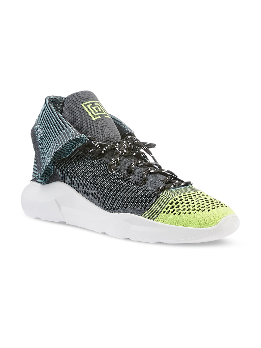

FREESOUL Woven Design Sneakers, Grey