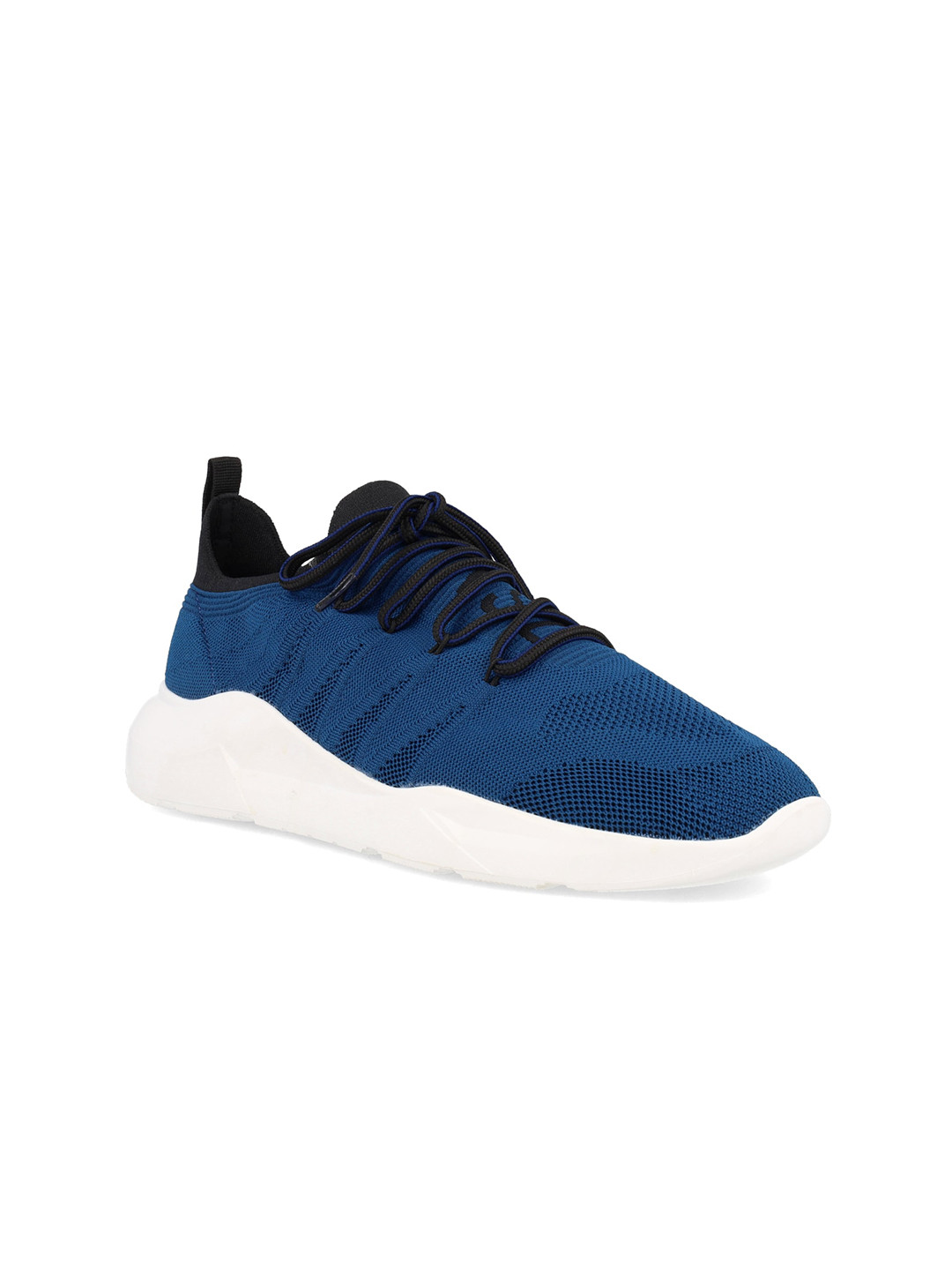 

FREESOUL Women FREEDO LEGEND Woven Design Textile Contrast Sole Sneakers, Blue