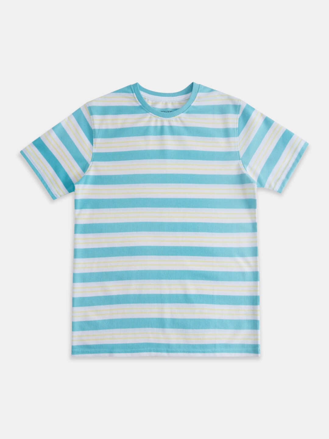 

Pantaloons Baby Infant Boys Striped Cotton T-shirt, White