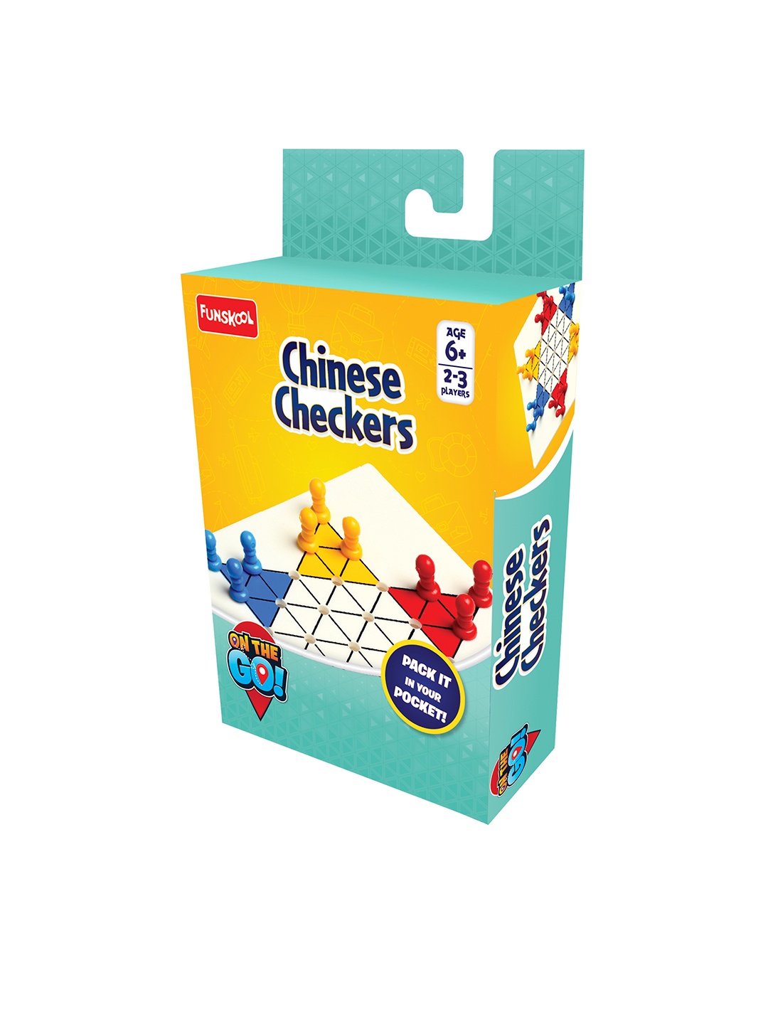 

Funskool On The Go Chinese Checkers For Age 6+ Years, Multi