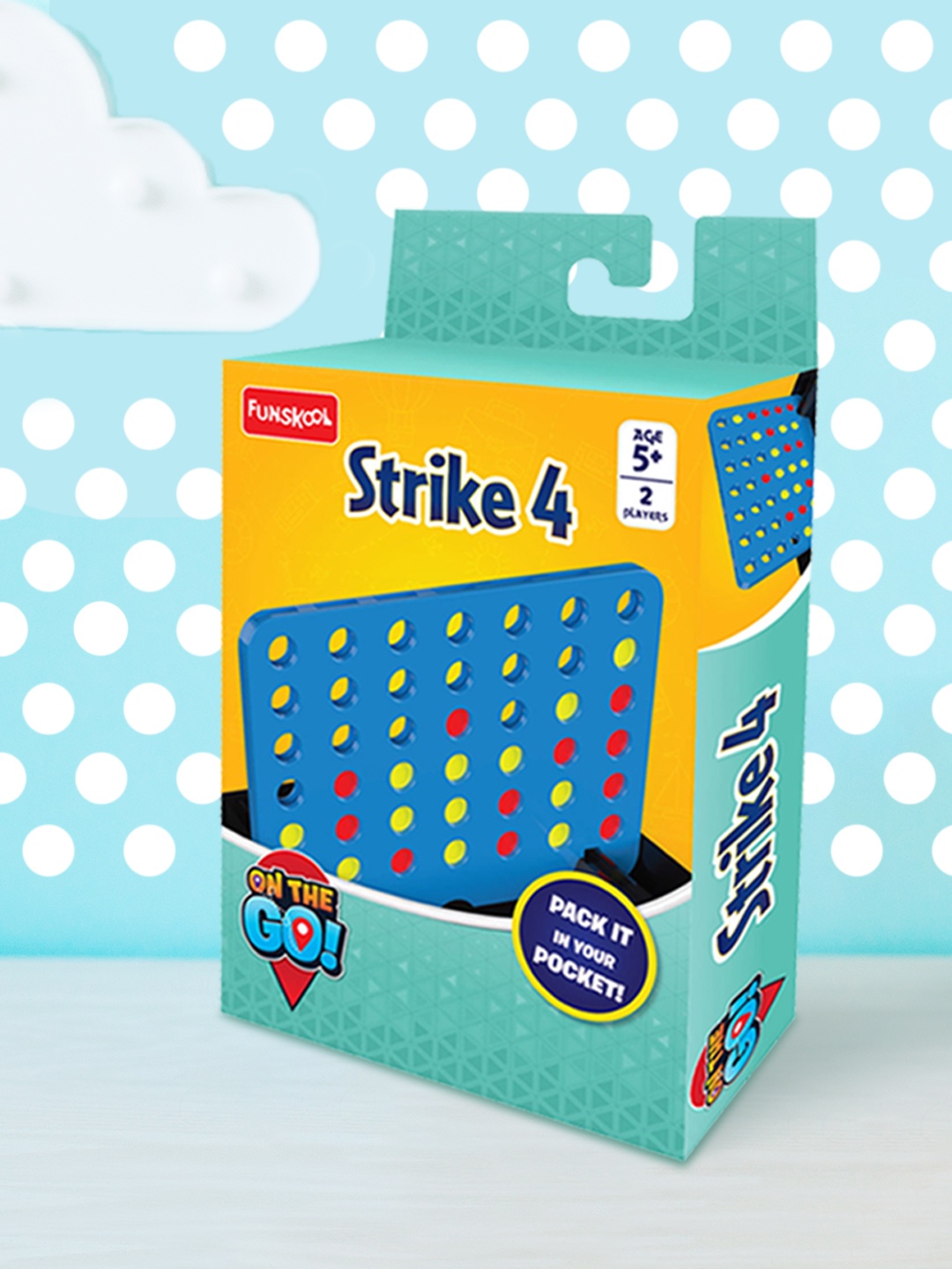 

Funskool On The Go Strike 4 For Age 5+ Years, Multi
