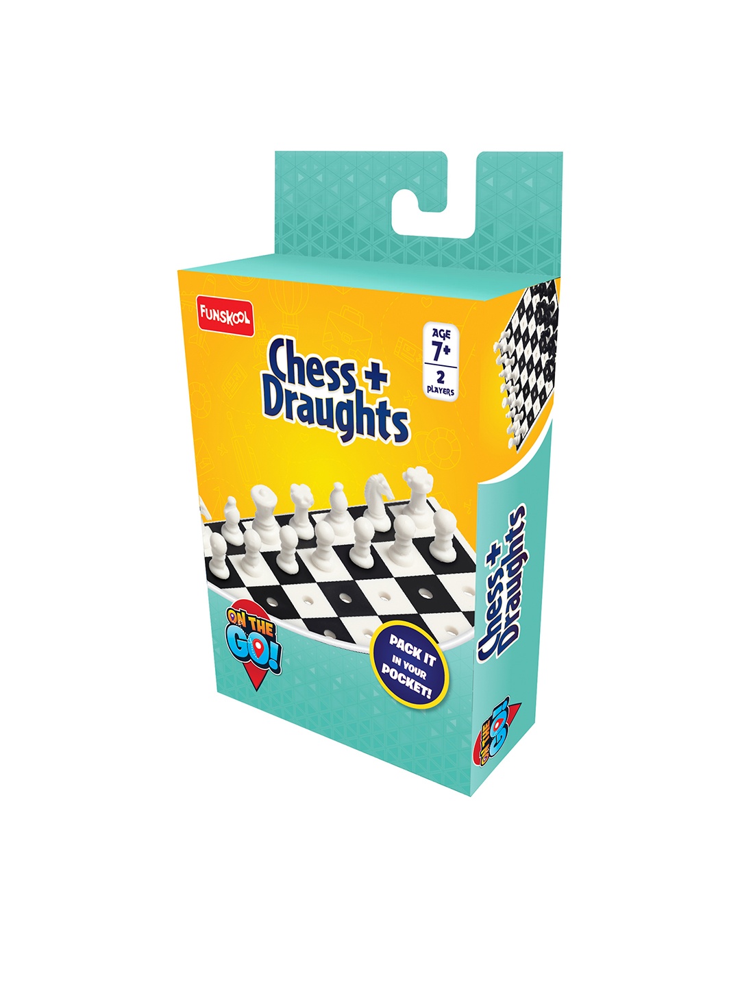 

Funskool Chess And Draughts For Age 7+ Years, Multi