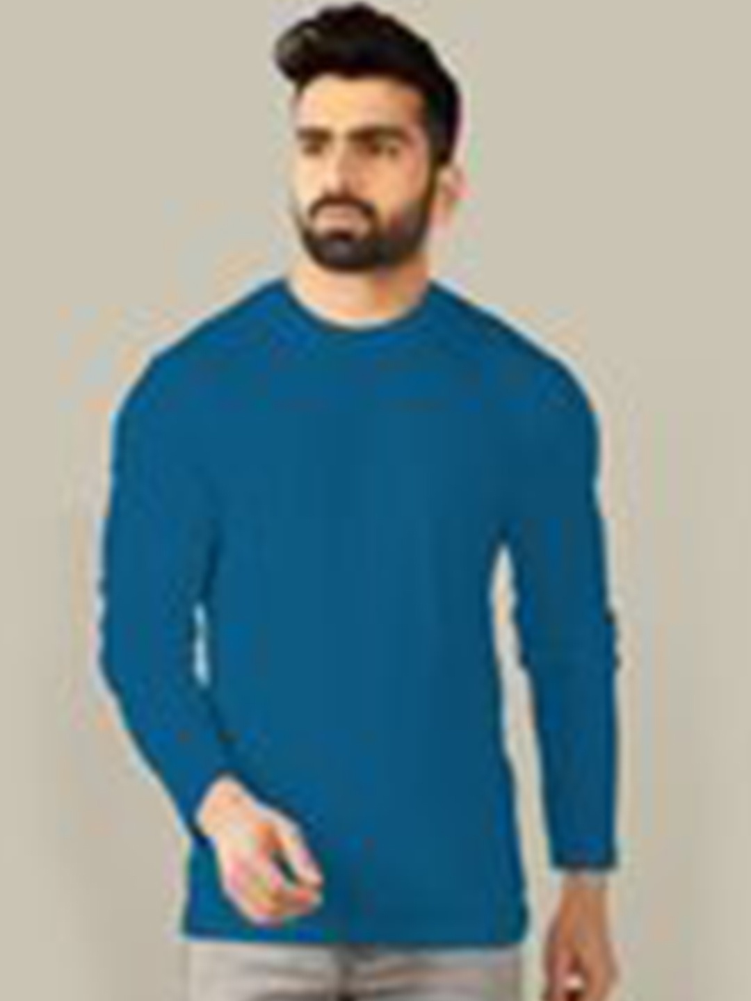 

TRIPR ORIGINALS Round Neck Cotton T-shirt, Blue