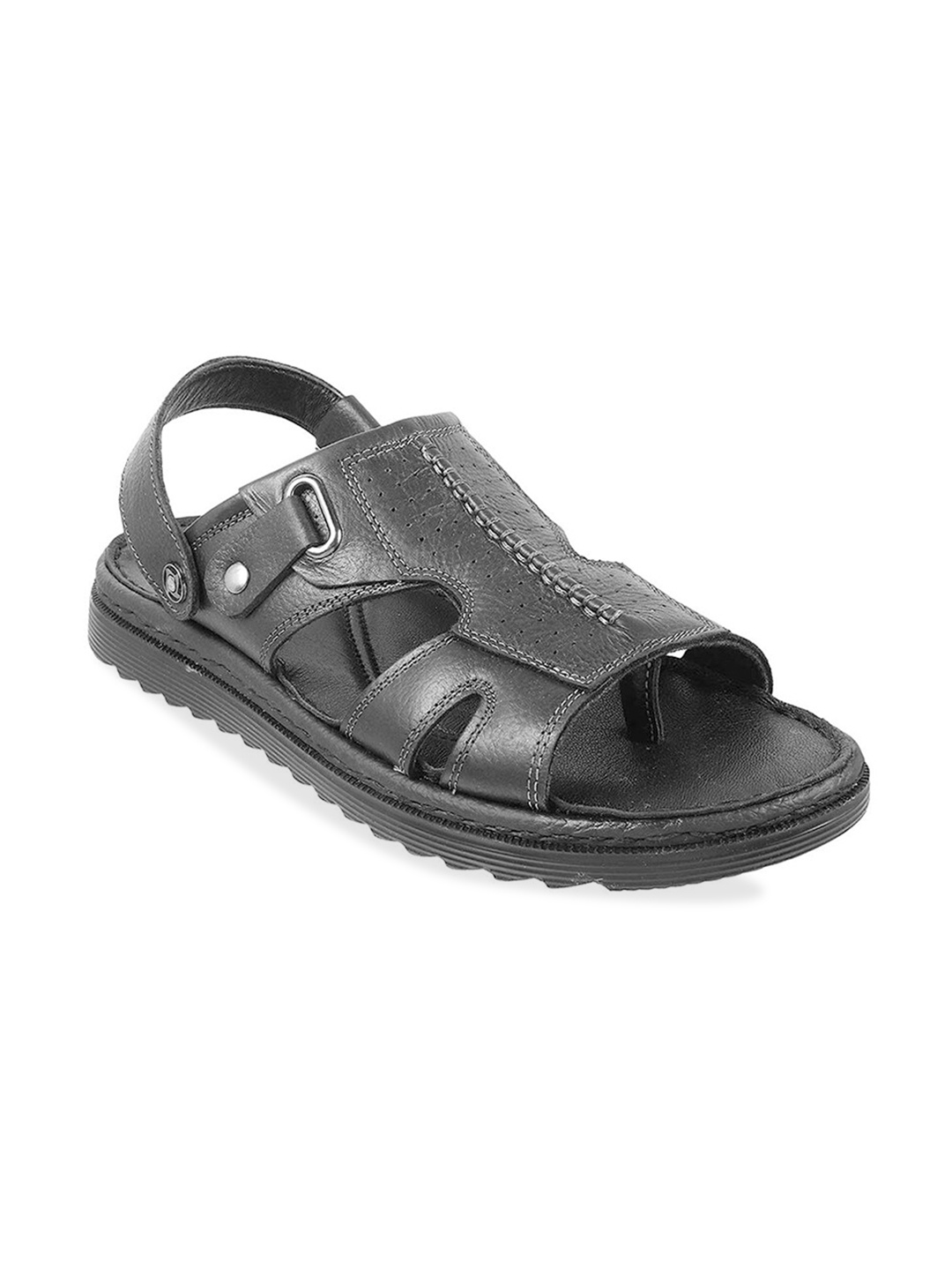 

Metro Men Textured Comfort Sandals, Black