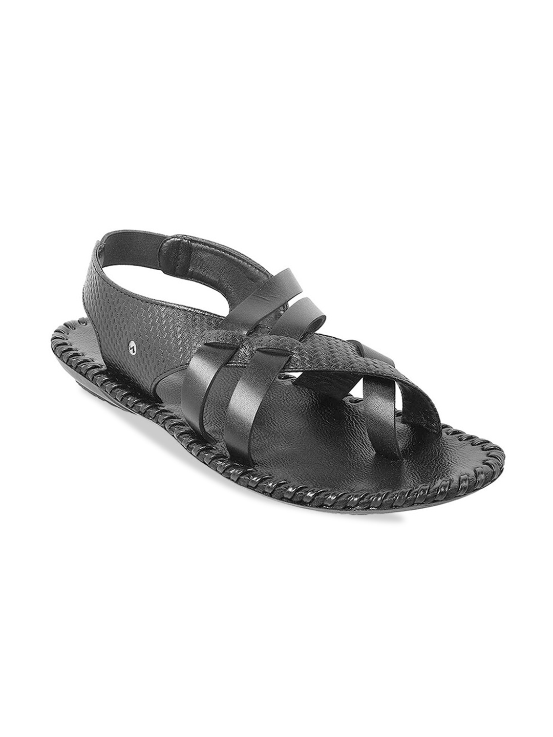 

Metro Men Textured Comfort Sandals, Black