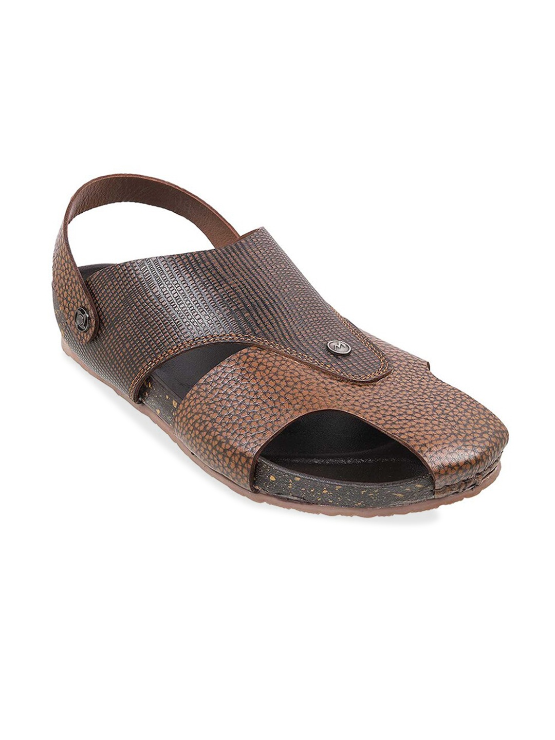 

Metro Men Textured Comfort Sandals, Brown