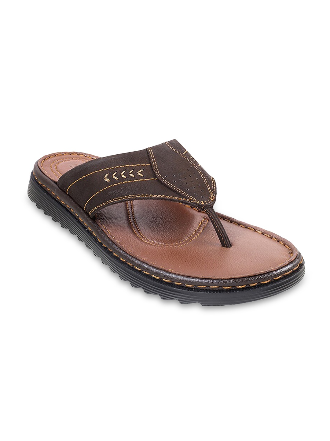 

Metro Men Textured Comfort Sandals, Brown
