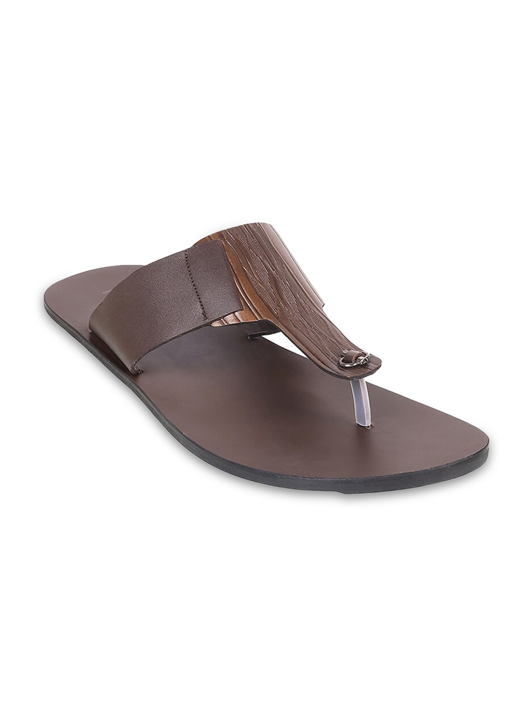 

Metro Men Textured Leather Comfort Sandals, Brown