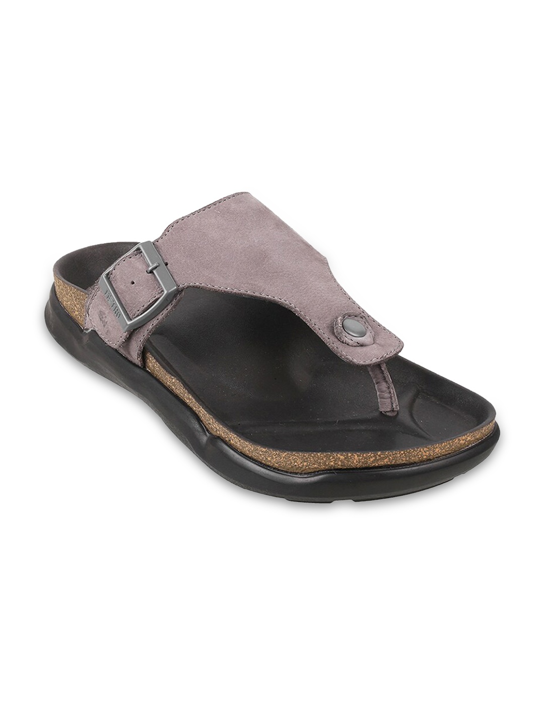 

Metro Men Textured Leather Comfort Sandals, Grey