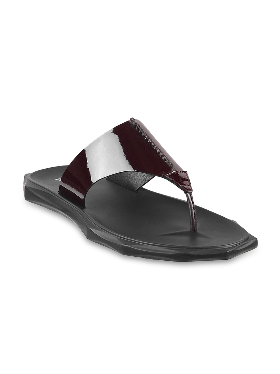 

Mochi Men Open Toe Comfort Sandals, Maroon
