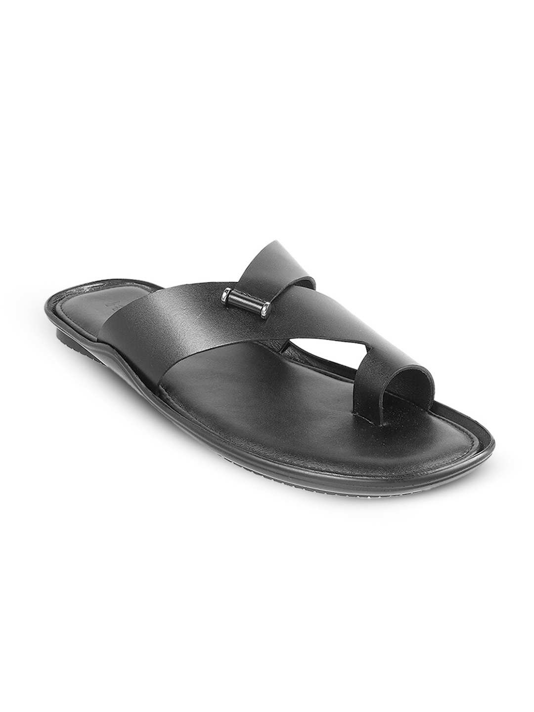 

Mochi Men Textured Comfort Sandals, Black