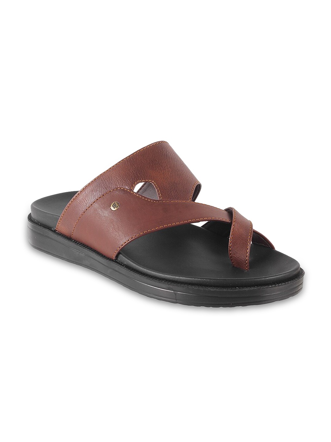 WALKWAY by Metro Men Open One Toe Comfort Sandals, Brown
