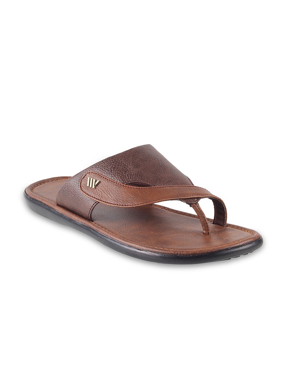 

WALKWAY by Metro Men Open One Toe Comfort Sandals, Tan