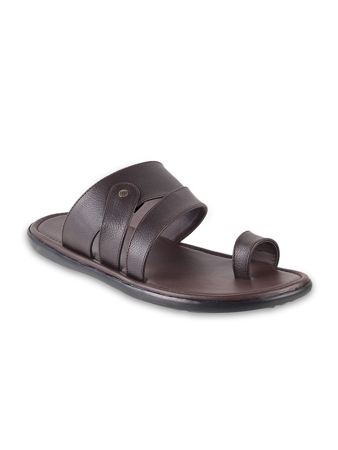 

WALKWAY by Metro Men Open One Toe Comfort Sandals, Brown