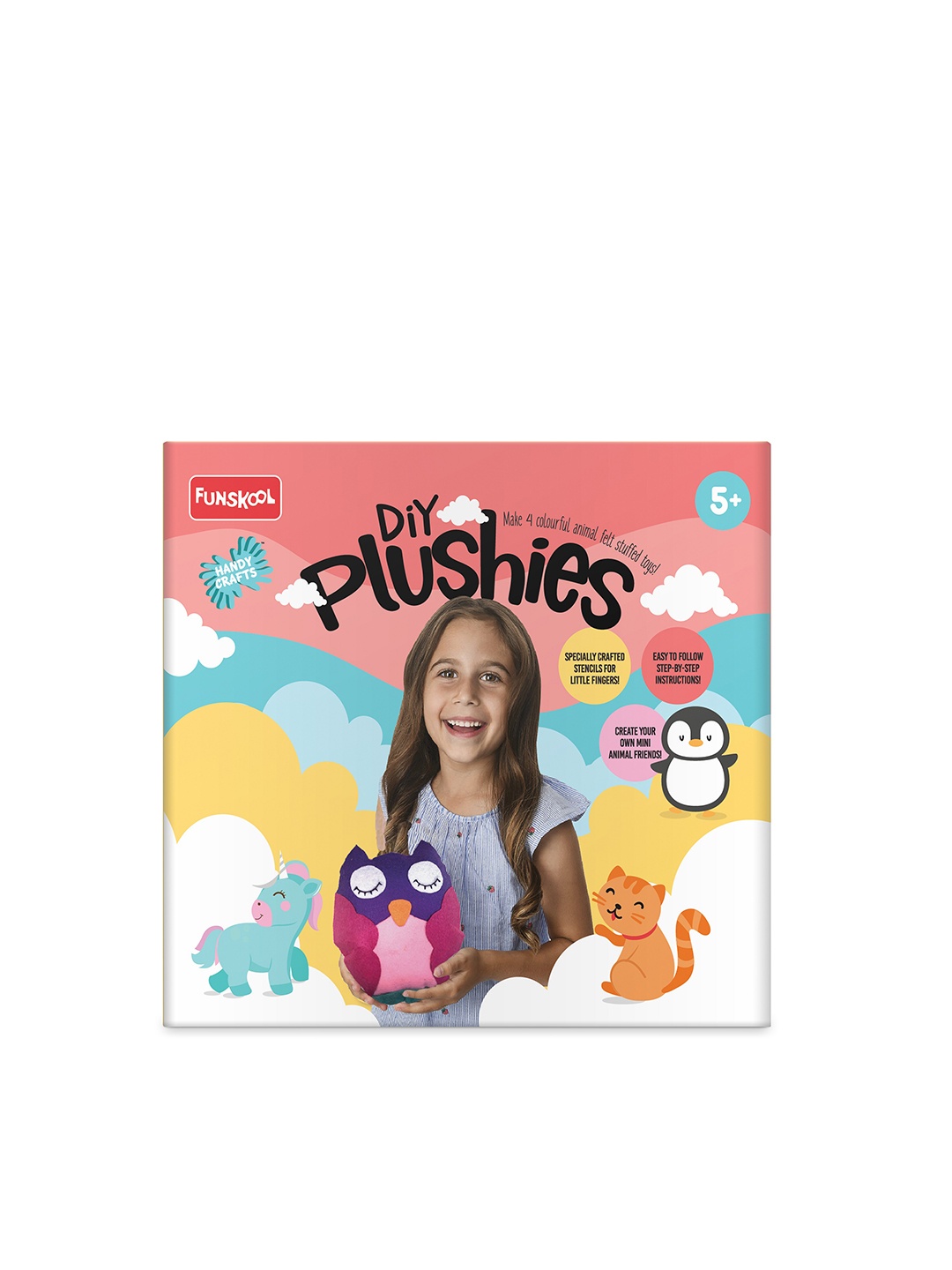 

Handycrafts DIY Plushies Kit, Blue
