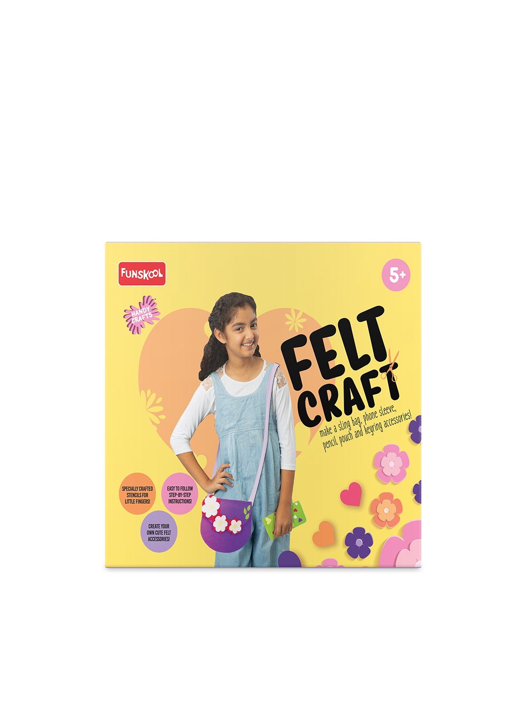 

Handycrafts DIY Felt Craft Kit, Purple