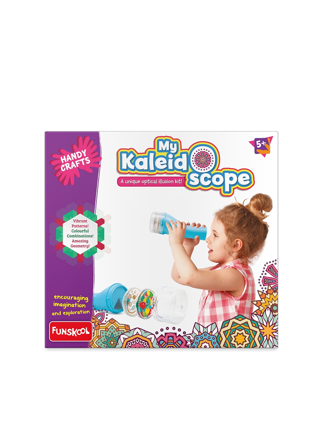 

Handycrafts Kaleidoscope Making Kit, Blue