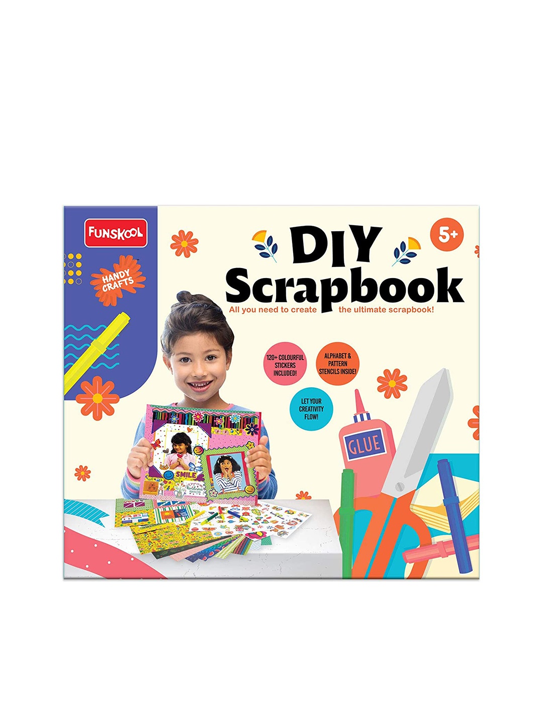 

Handycrafts DIY Scrap Book, Multi