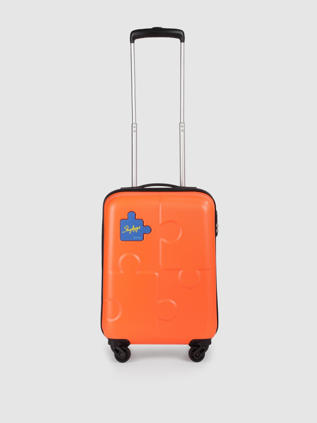 

Skybags Kids Strolly 51 360 Hard-Sided Cabin Trolley Suitcase, Orange