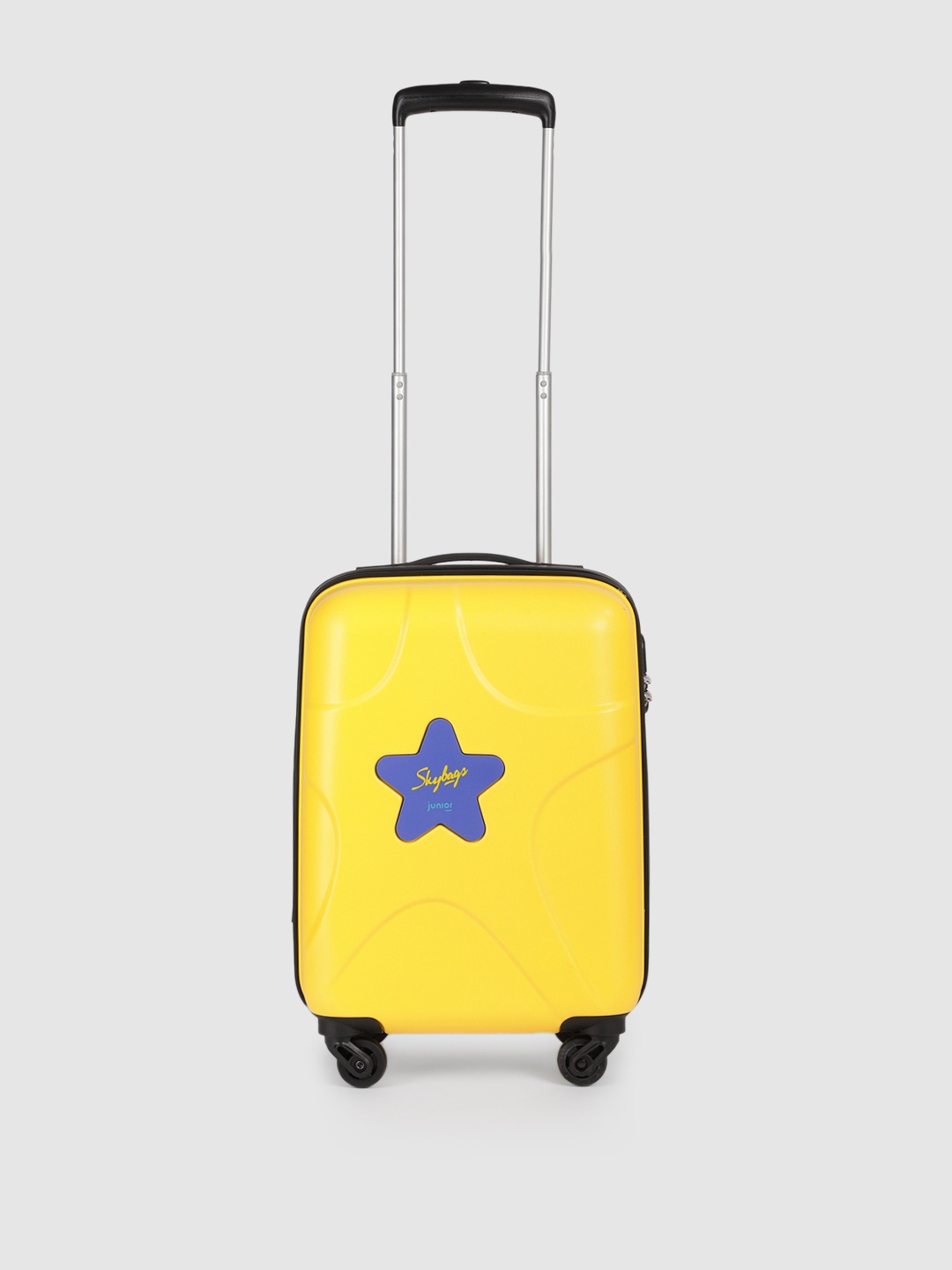 

Skybags Kids Strolly 51 360 Hard-Sided Cabin Trolley Suitcase, Yellow