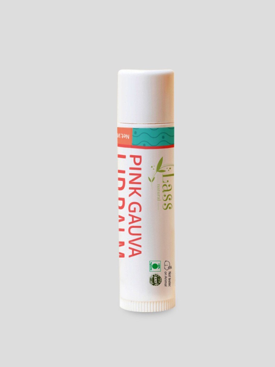 

Lass Naturals Herbal Lip Balm For Chapped & Cracked Lips 8 g - Pink Guava
