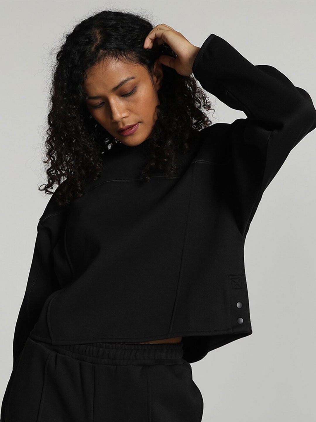 

PUMA Motorsport Women Ferrari Style Cotton Sustainable Sweatshirt, Black