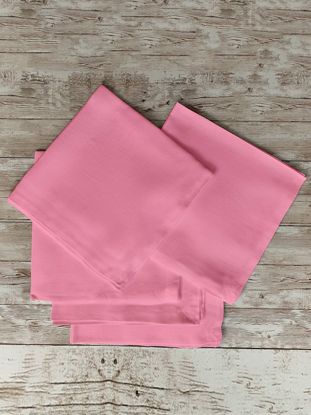 

Lushomes Pink 12-Pieces Absorbent Cotton Table Napkins