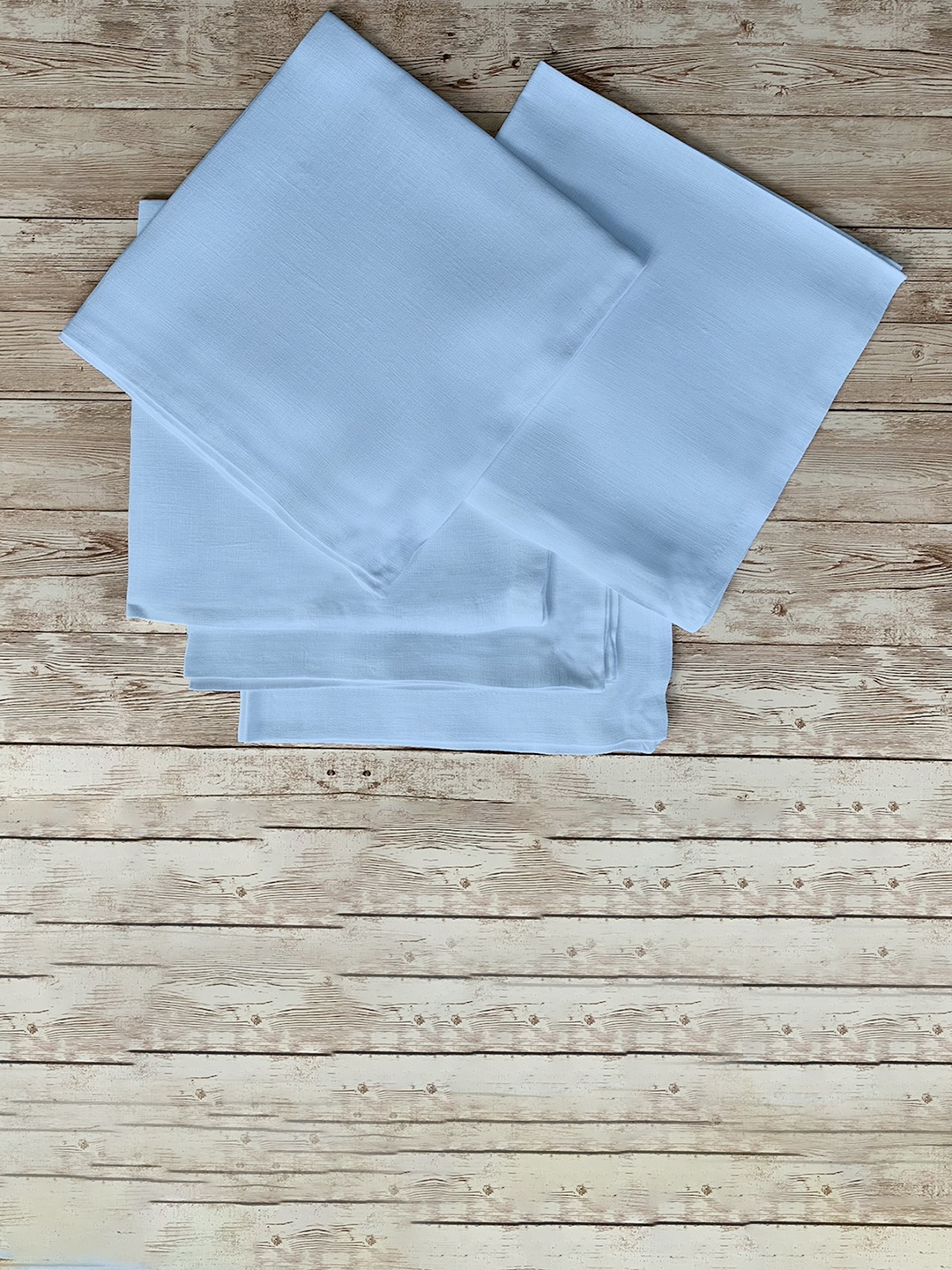 

Lushomes Blue 12-Pieces Absorbent Cotton Table Napkins