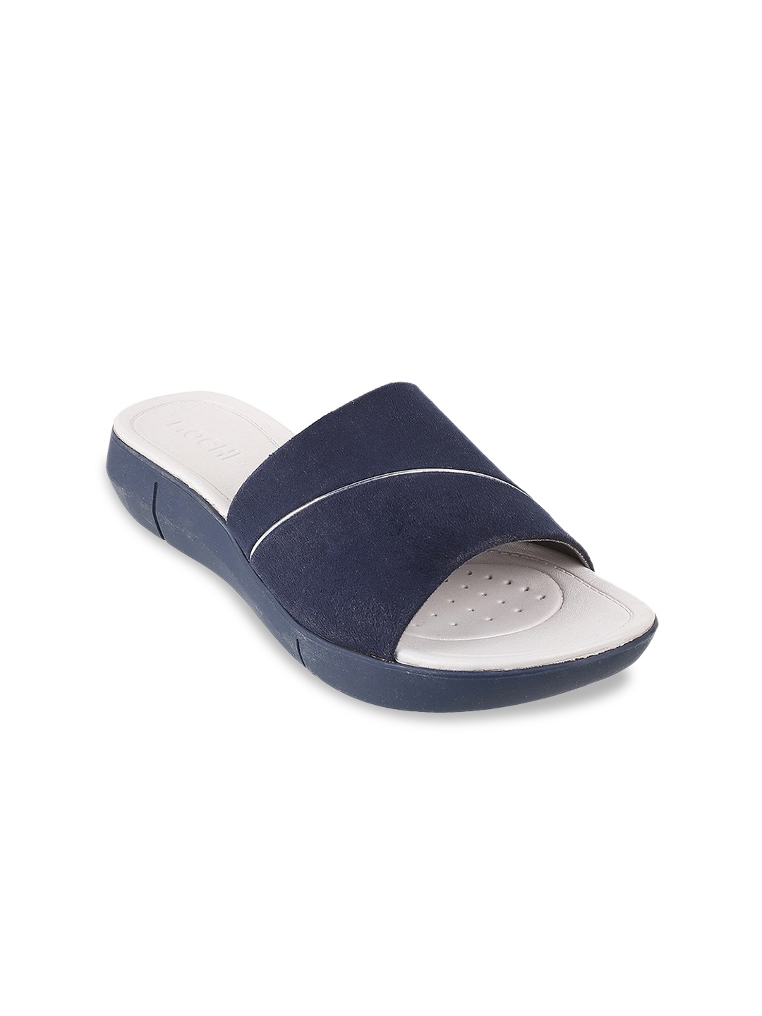 

Mochi Open Toe Flats, Blue
