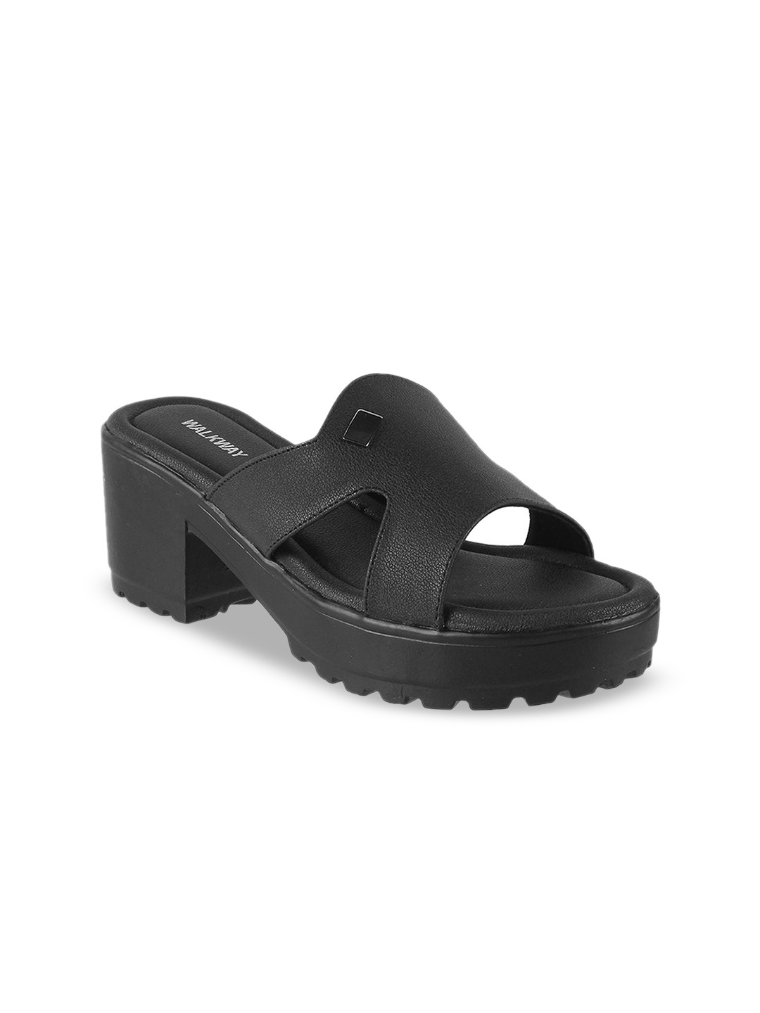 WALKWAY by Metro Open Toe Platform Heels, Black