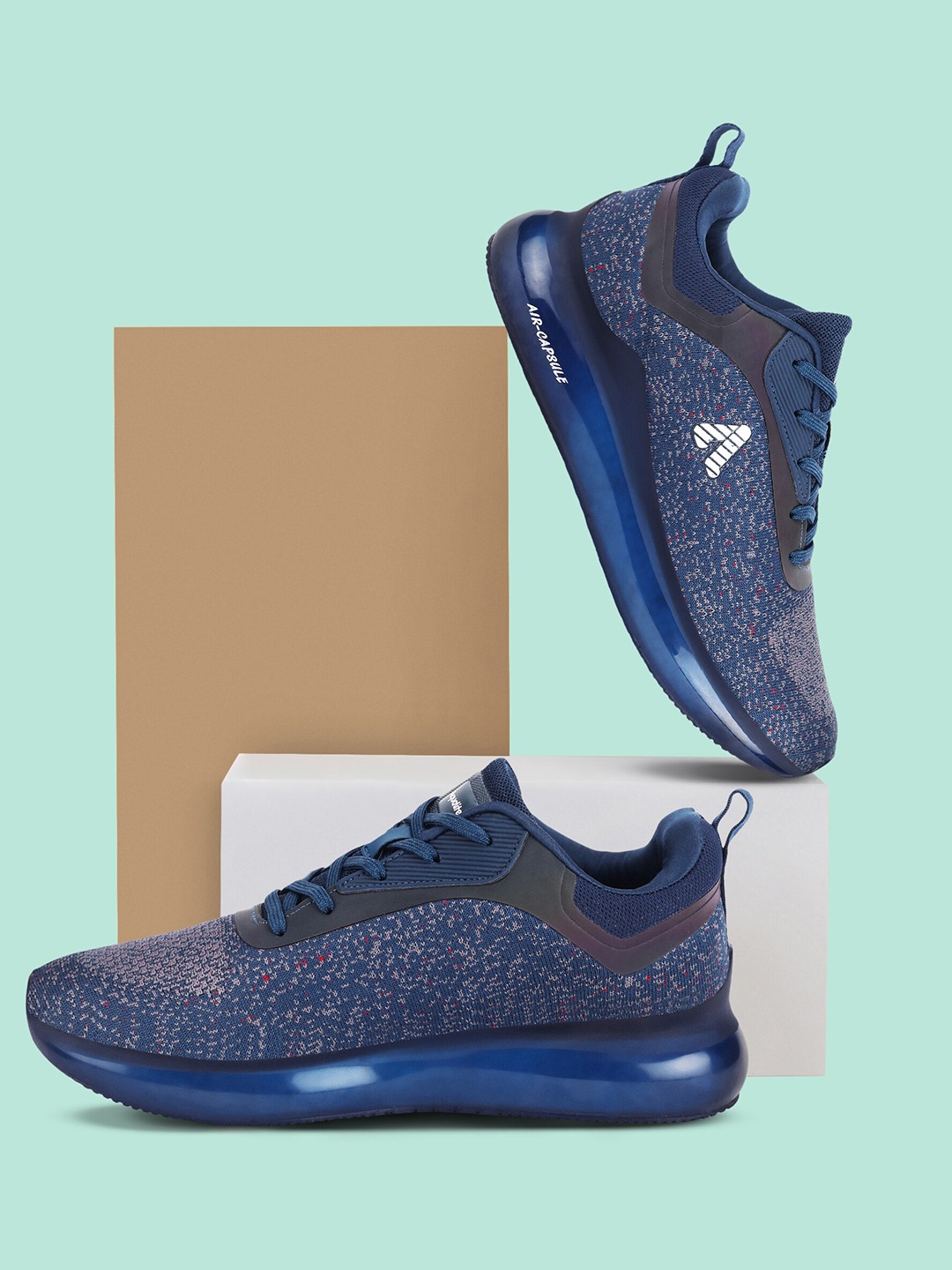 

Aqualite Men Mesh Running Sports Shoes, Blue