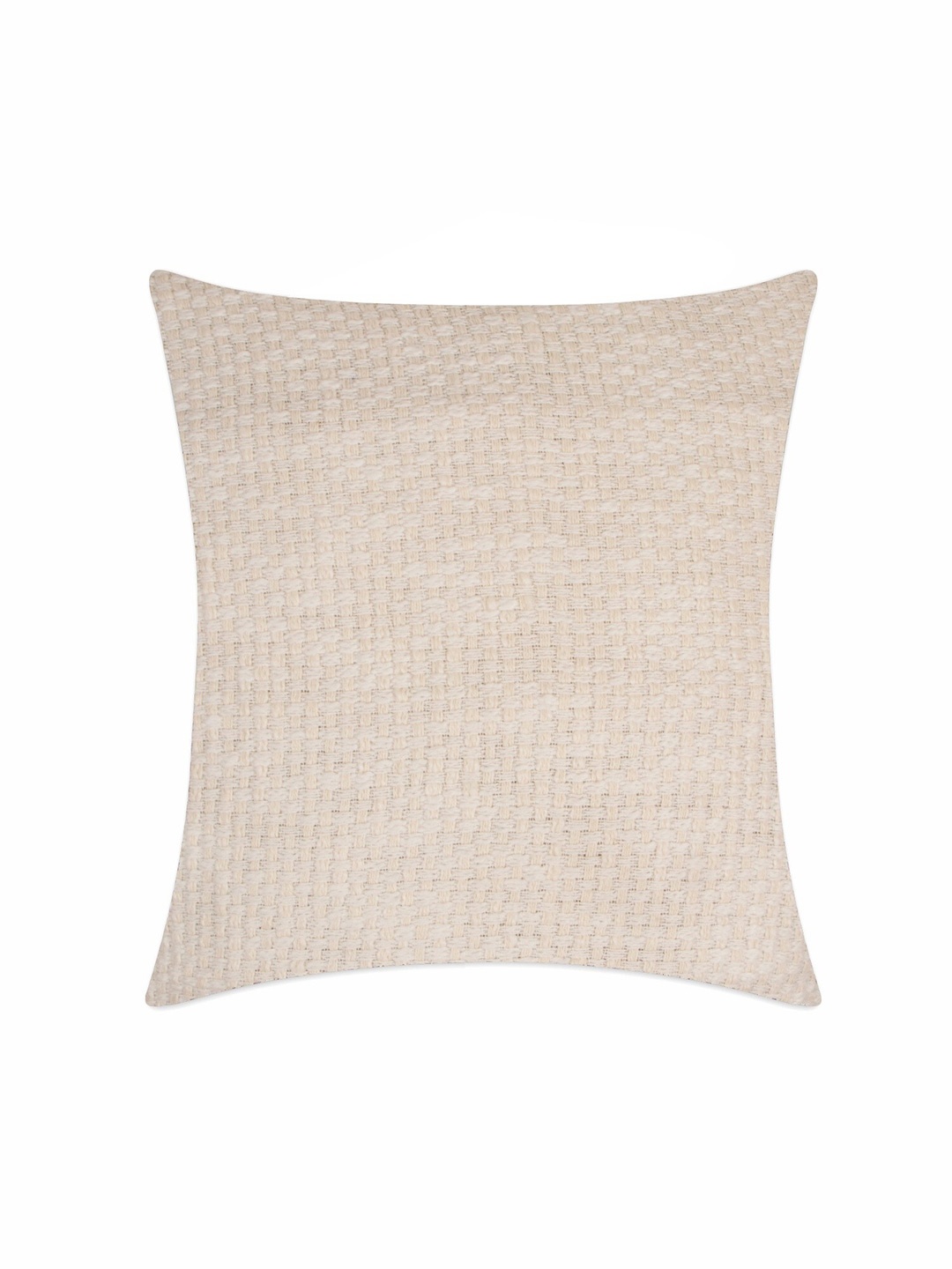 

Aditi Wasan White Square Cushion Cover