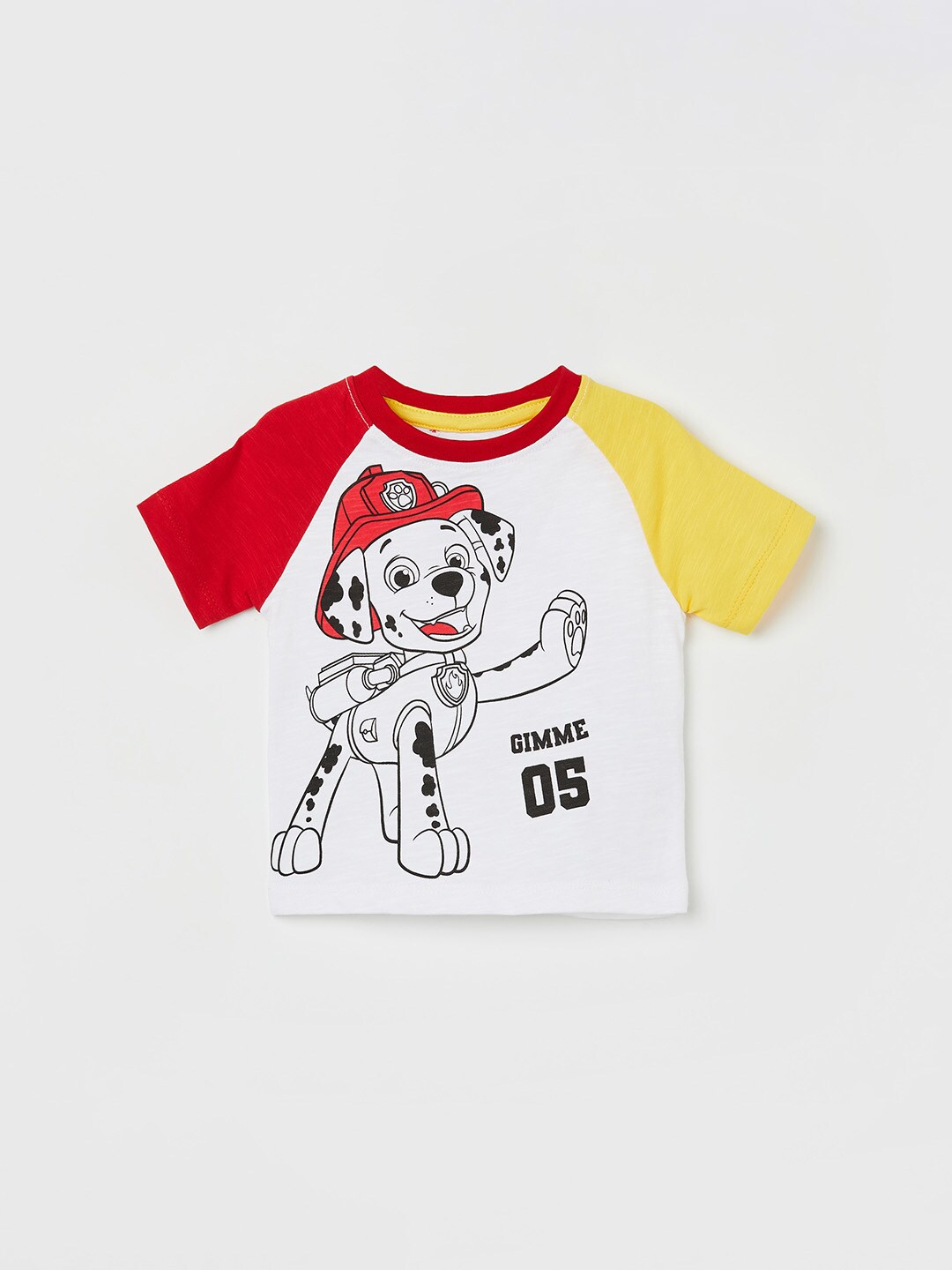 

Juniors by Lifestyle Boys Graphic Printed Round Neck Cotton T-shirt, White