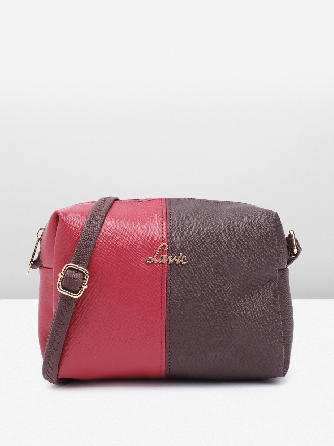 

Lavie Textured Sling Bag, Red