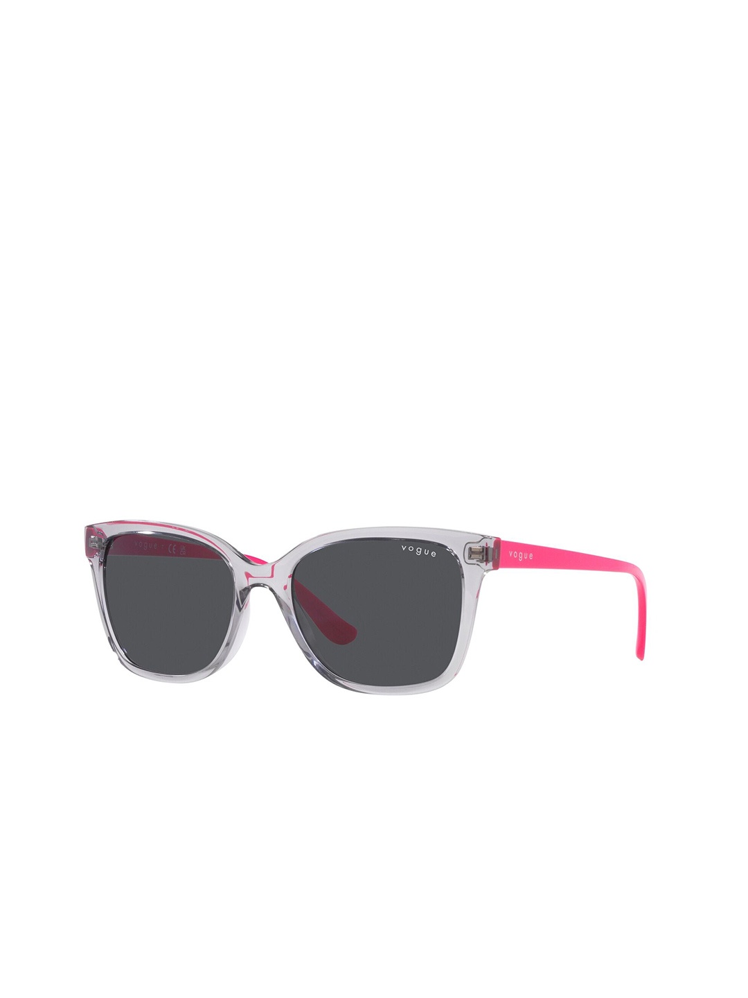 

VOGUE EYEWEAR Women UV Protected Grey Lens Pillow Sunglasses - 0VO5426S27268754